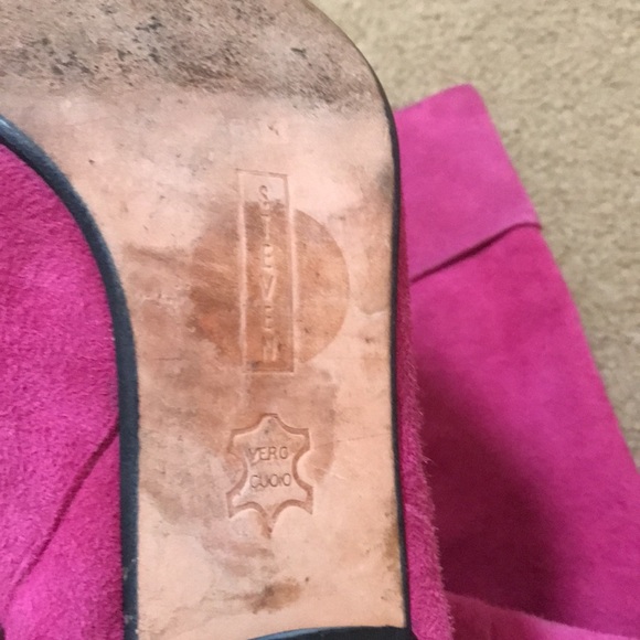 ⚡️FINAL PRICE⚡️ Vintage Pink Hot Rare Steven by Steve Madden Boots - Picture 5 of 16